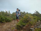 Heading to Mount Moosilauke Peak above Treeline