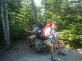 Two Medical Student Section Hikers from Oklahoma