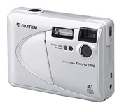 Fuji 2300 FinePix 2.1 MP digital camera 128 MB smartmedia using 4 AA rechargable NiMH batteries - 12 oz