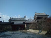 Entrance to Castle Built of Wood